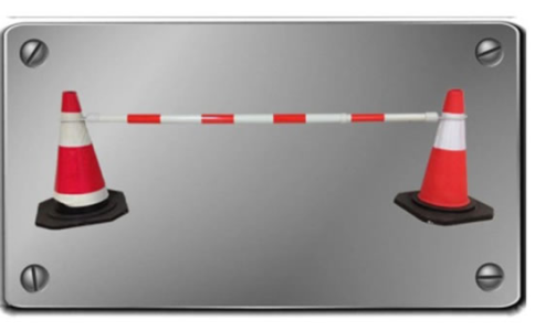 thanh chắn cọc tiêu