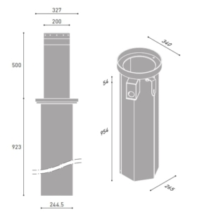 cot-chan-xe-bollard-tu-dong-ma-520i-hydraled-hang-rise-italia
