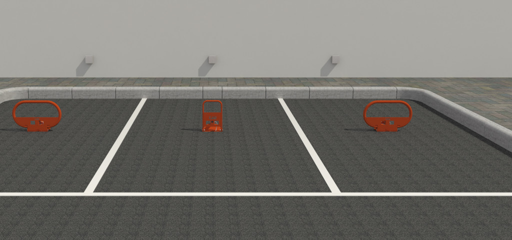 Automatic Car parking Locks